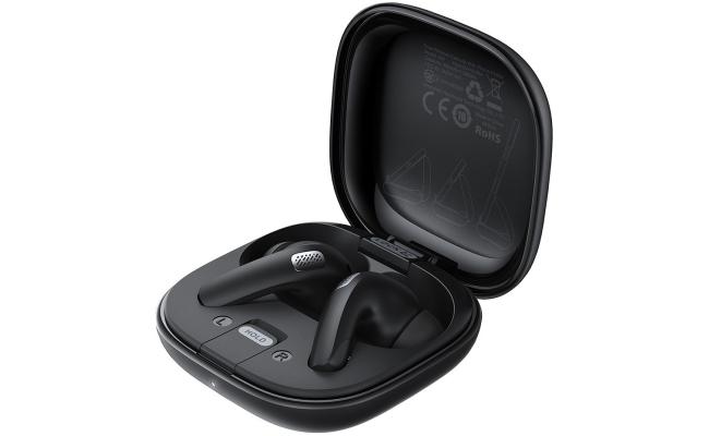 ACEFAST W4 TWS Bluetooth-Compatible Earphones In Ear IPX4 Waterproof Headset with Phone Stand Function Up to 7 hours - Black